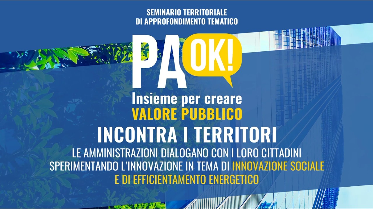 PA OK! Approfondimento tematico Bari 15 gennaio 2026