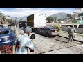 GTA 5 - Trevor's Secret Meth Lab Dock Mayhem + Ten Star Escape [R.D.E 4.1.2]