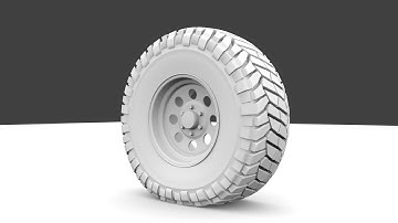 Modeling an offroad wheel - Blender 3D Tutorial (Part1)