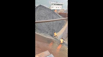 # Daily Work of Crew# Video of Ship Unloading and Decompression @ Xiao Chen Ships @ Wind Blows Popu