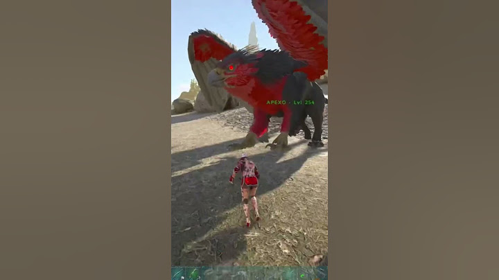 Close call with the Indominus Rex in ARK