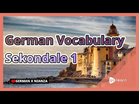 German Vocabulary Sekondale 1 |Golearn