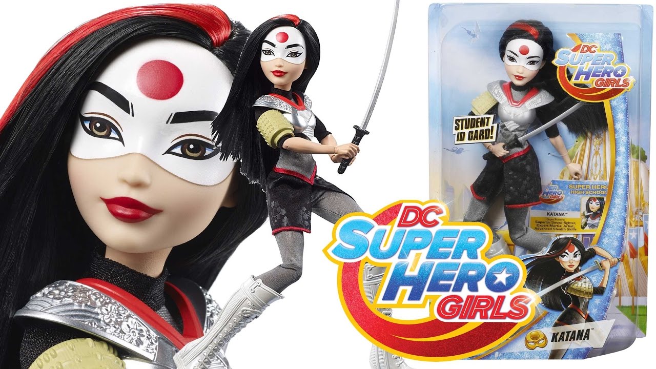 Katana Dc Super Hero Girls Review Youtube