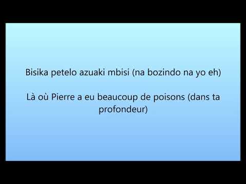 Moise Mbiye   OZA MOSANTU feat Bb Souza ParolesLyrics FranaisLingala