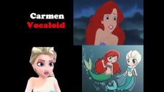MMD Frozen  Elsa Parte de él  Español