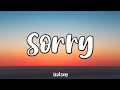 Halsey - Sorry ( Lyrics )