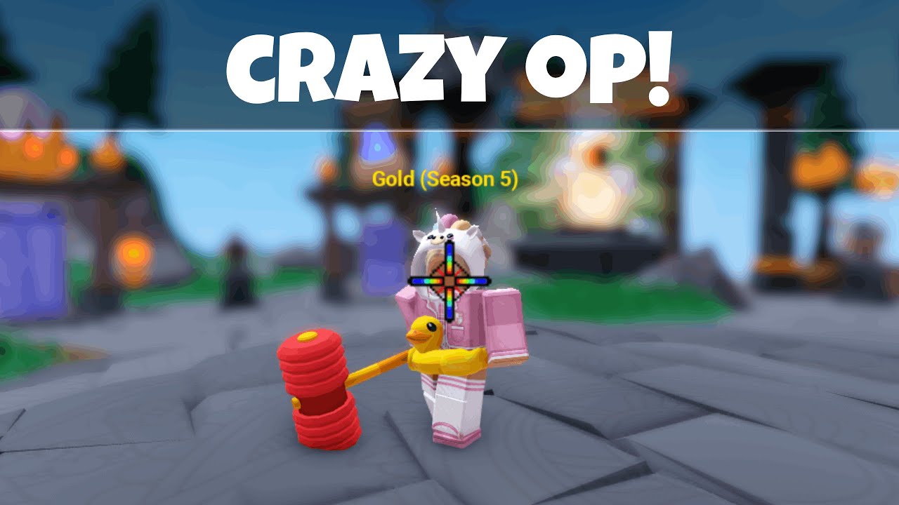 This cursor is just too op... (Roblox Bed Wars) YouTube