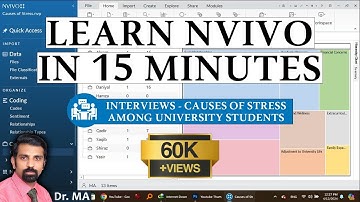 Analyze Interviews Using NVivo in 15 Minutes - Thematic Analysis Using NVivo - Manual Coding