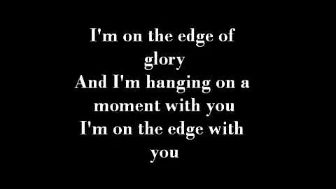 The Edge of Glory Lady Gaga Lyrics