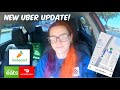 NEW UBEREATS  UPDATE | MUTLI GIG APP  VLOG | RIDE WITH ME