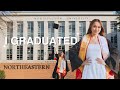 I GRADUATED COLLEGE! ⊹ ࣪ ˖ Lisa&#39;s Northeastern University Grad Vlog