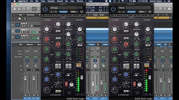 Dialing in Split Keys/Pad in Logic Pro 10.5.1 //SSL E Channel