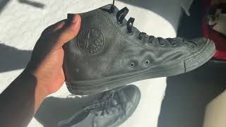 Review of Converse Men Chuck Taylor Leather HighTop #chucktaylor #shoereview