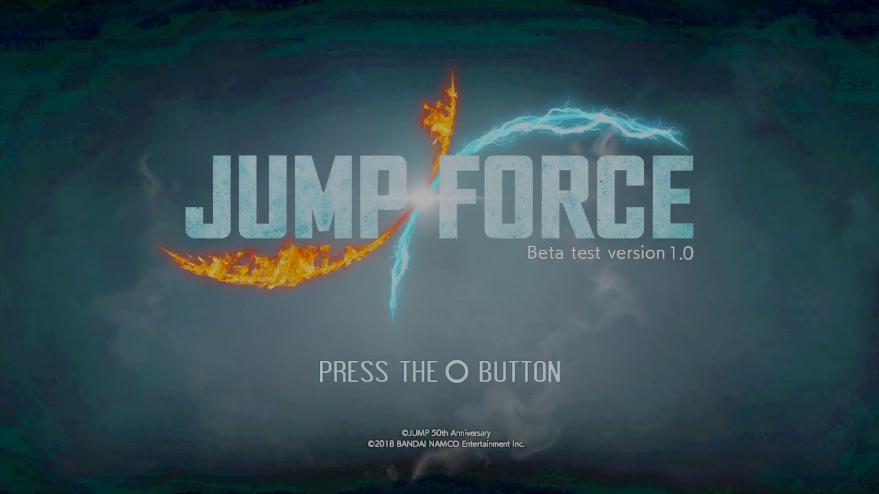 Jump Force Beta Test PS4 Pro
