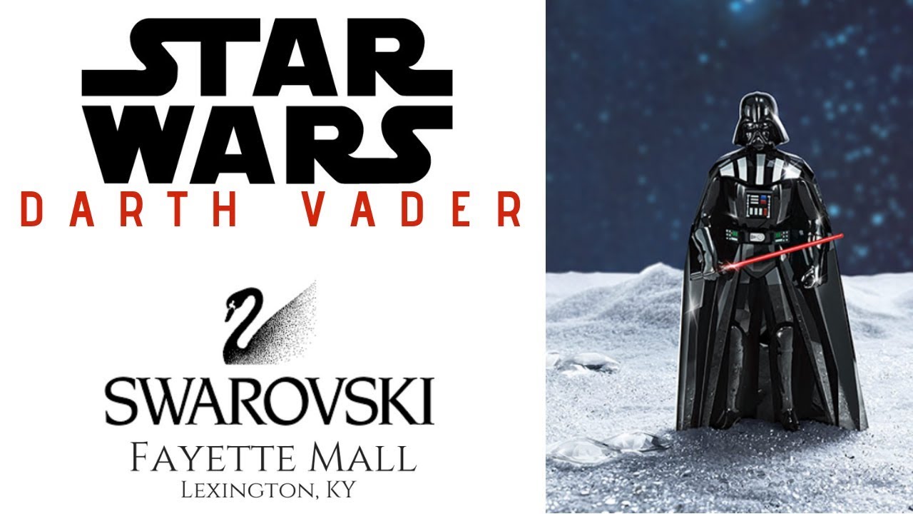 Swarovski Crystal Darth Vader $529 