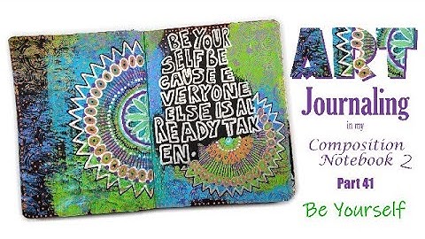 Using a Compass and Being Yourself: Art Process Video