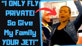 r/EntitledPeople - Karen Family Demands to Fly In a PRIVATE JET! Rages When Told No!