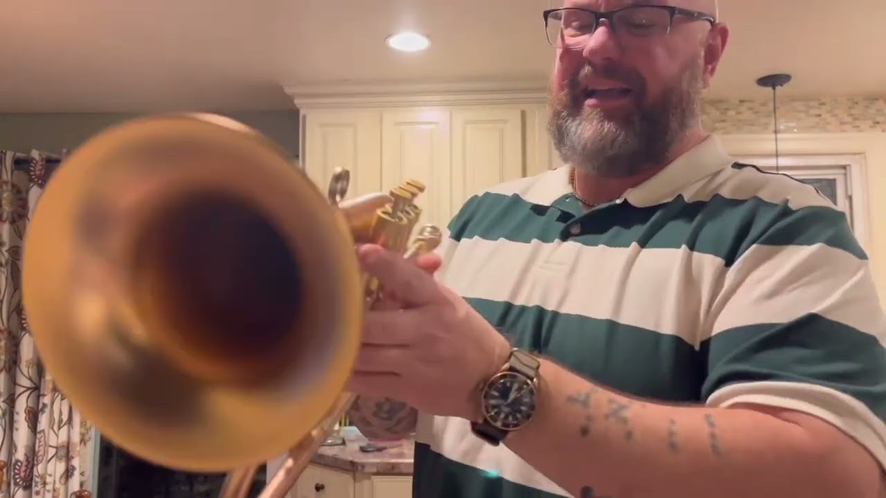 First notes on my Brasspire 933-2b flugelhorn - YouTube