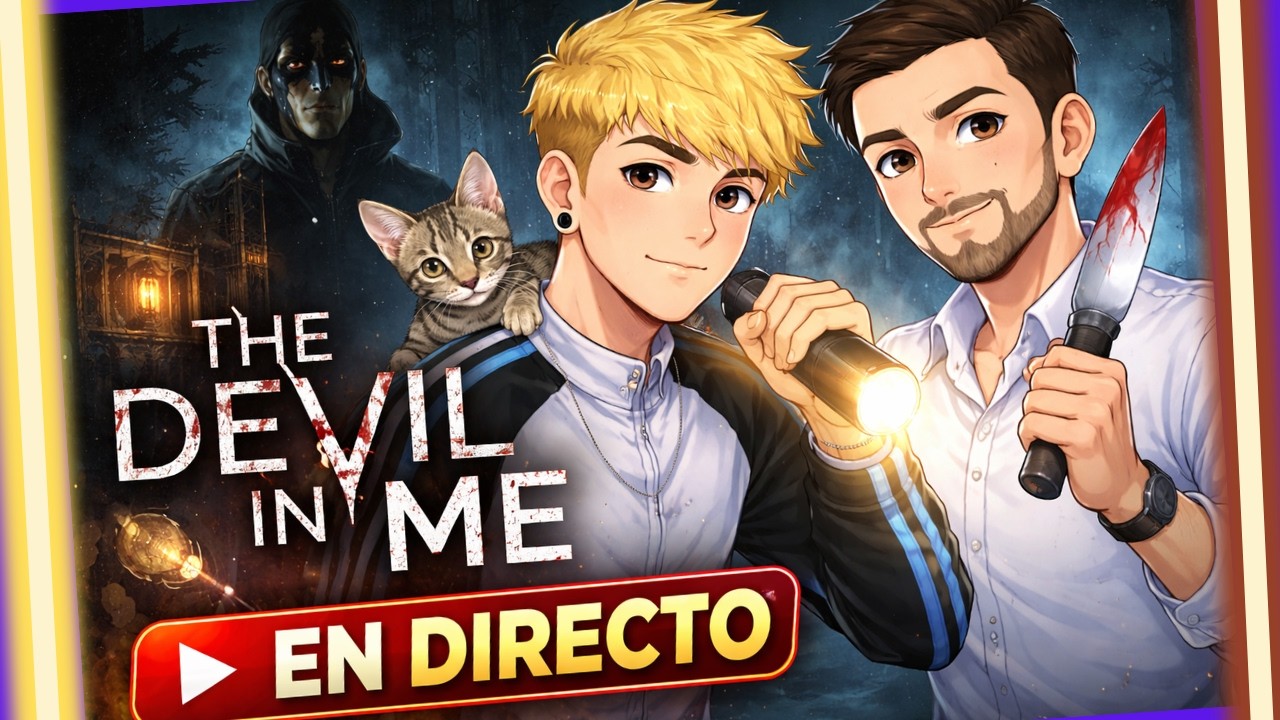The Devil in Me en directo 😱 El HOTEL se pone raro LA BESO? - YouTube