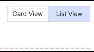 ProtoPie Tutorial: How to create a list view and card view toggle for search results