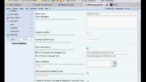 All4ucoz - How to change forum icon