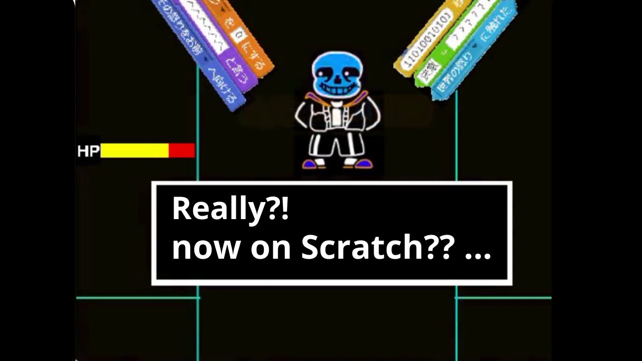Undertale Scratch Sans Fight Completed. 