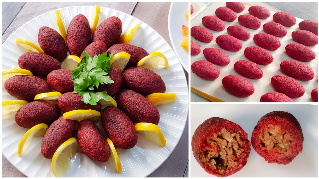 كبة الشمندر غير شكل مميزه وبدون ماكينه لذيذه جدا