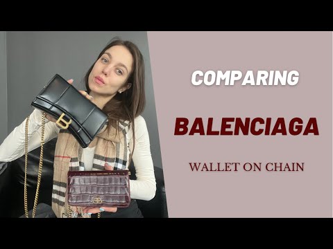 COMPARING // BALENCIAGA // WALLET ON CHAIN 