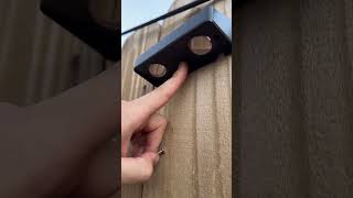 Solar Fence Lights Outdoor