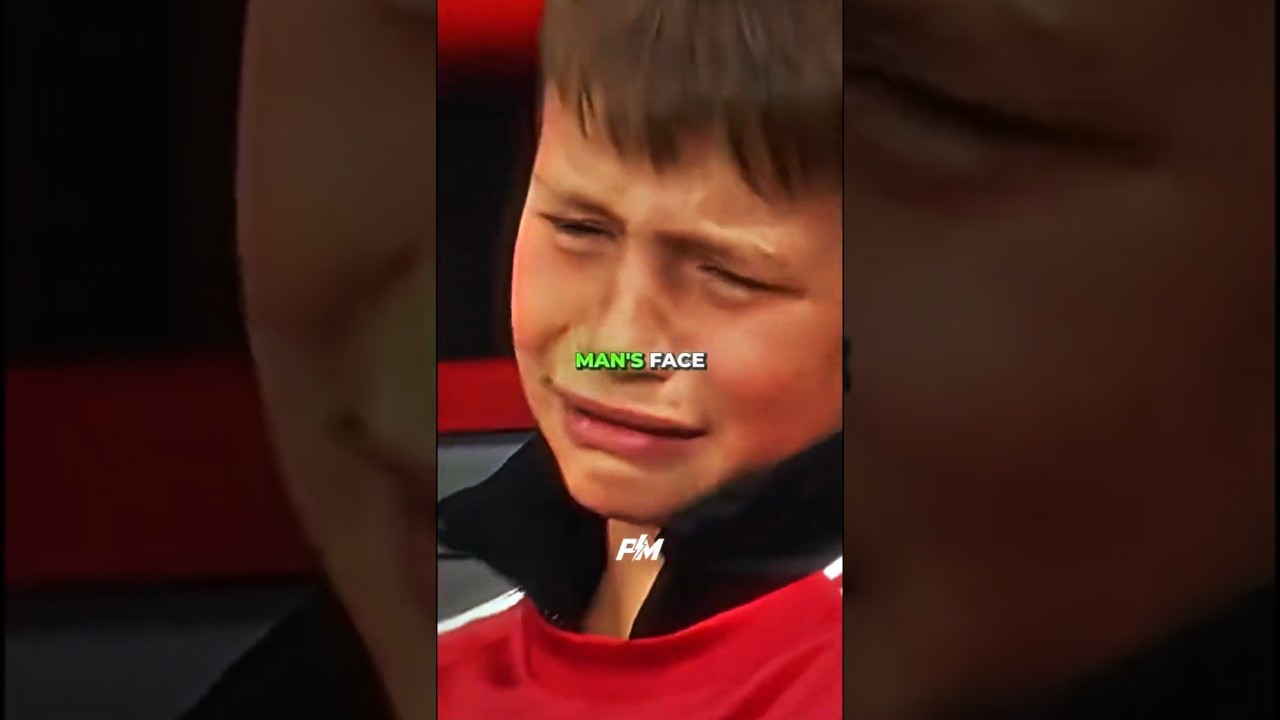 This Boy Was Crying... Then His Team Did THIS! ⚽🔥