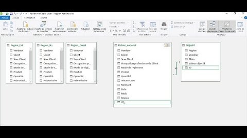 MS Excel - TCD avancés - Plusieurs sources de données - Power Query et Power - 1/2
