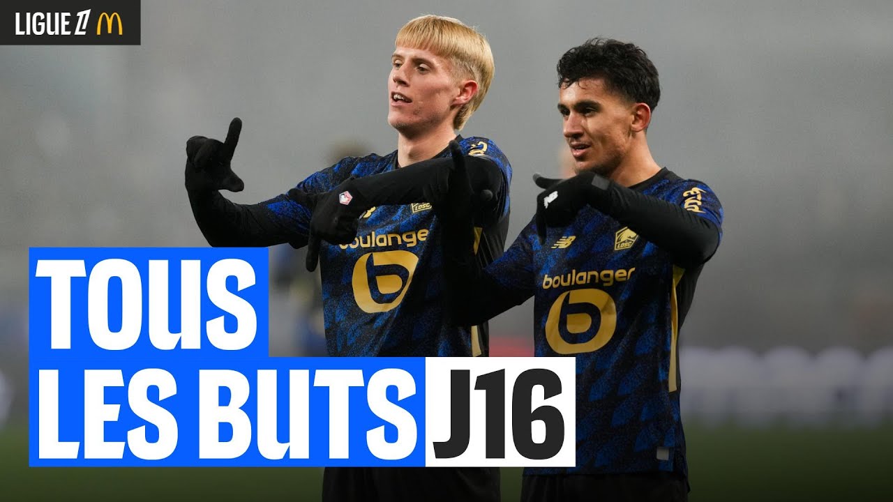 TOUS LES BUTS de la 16ème journée | Ligue 1 McDonald’s 25/26