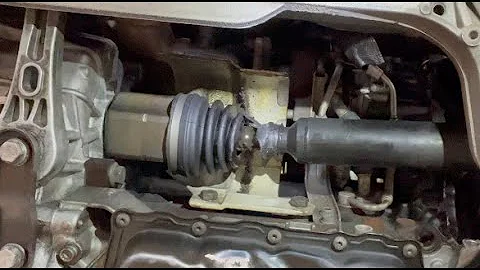 VW Passat B6 cv axle replacement DIY