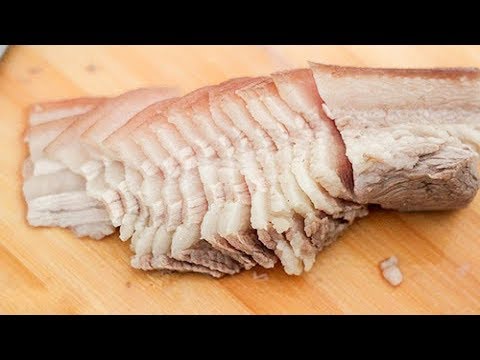 Video: Cách Nấu Thịt Ba Chỉ Luộc