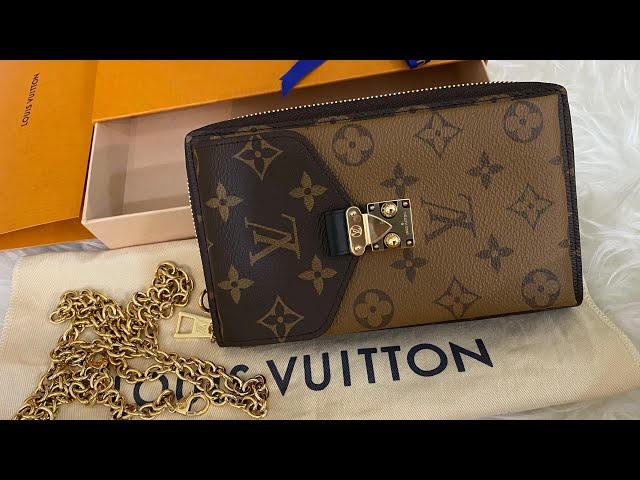 Louis Vuitton 2021 Monogram Reverse Vertical Zippy Metis Wallet On