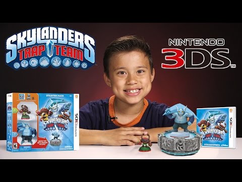 Skylanders TRAP TEAM for Nintendo 3DS FIRST LOOK! EvanTubeHD Exclusive!