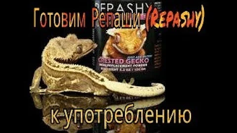 Приготовление Репаши (Repashy)/ ЧТО ЕСТ БАНАНОЕД??? КАК НАКОРМИТЬ БАНАНОЕДА