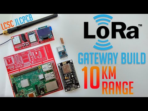 Video: 15$ LoRa Gateway/Node ESP8266 Build PCB 3cmX8cm Grootte - Ajarnpa