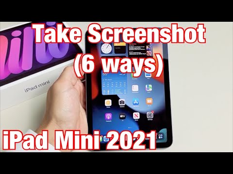 Video: Hvordan tar jeg et skjermbilde på min iPad 6. generasjon?