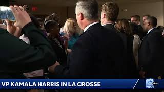 VP Kamala Harris visits Wisconsin for a third time in 2024.
