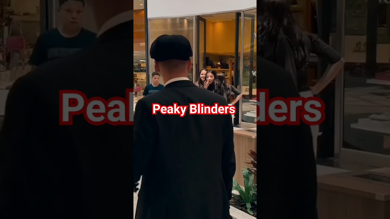 thomas shelby outfits public reaction was epic #peakyblinders #thomasshelby #shorts #shortsfeed