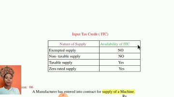 GST for B.com by SUKANYA SINGH# problems on Goods with Input Tax credit