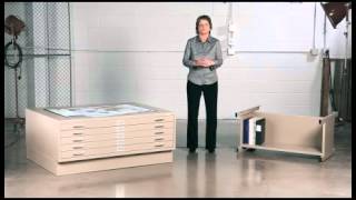 Safco 5 Drawer Steel Flat Files (4994, 4996 & 4998)