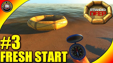 Stranded Deep Gameplay - EP. 3 - Compass, Water, Fresh Start - Let