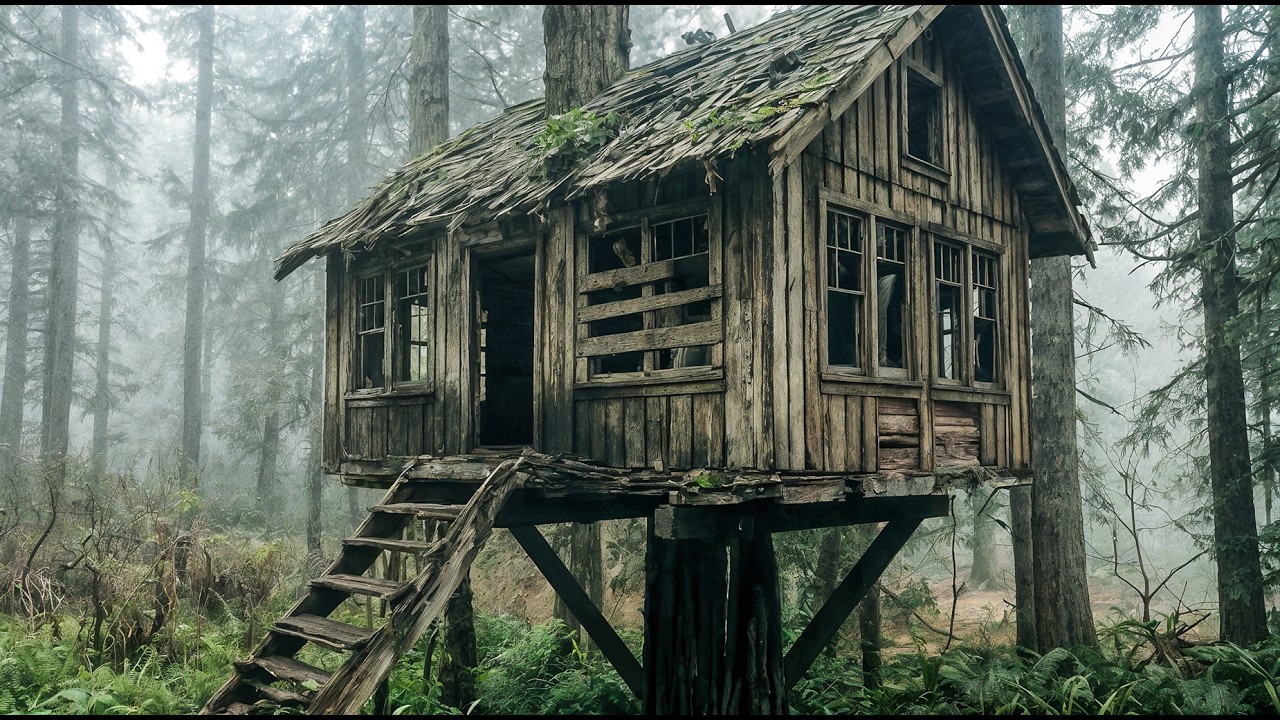 I Turned an Abandoned Treehouse into a Luxury Forest Retreat (ASMR)