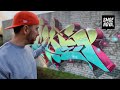 MAKING GRAFFITI POP OUT OF THE WALL? | full process | SMOE feat. BIATSCH