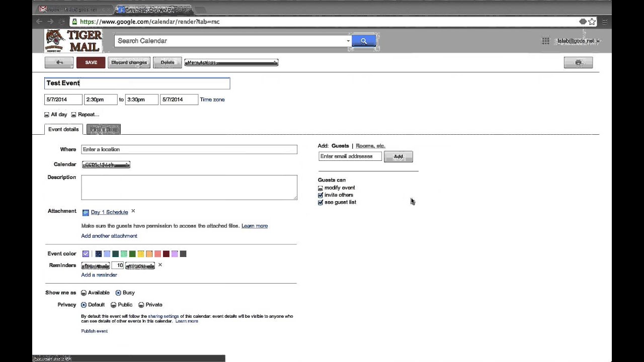 Google Calendar Invite Guests To Events YouTube Google Calendar Invite Guests To Events YouTube