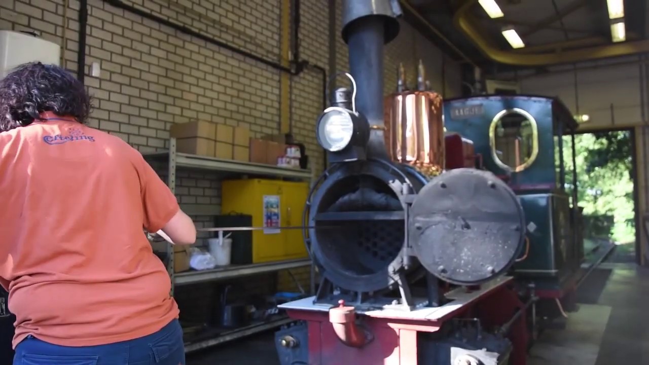 Grootspoorgroep op bezoek in de Efteling