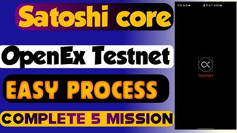 Openex Testnet 5 Mission Complete Full Process|Openex Update