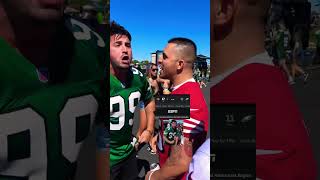 49ers walk the heart of eagles tailgate 2021 #49ers #eagles #tailgateparty #nfl #49ersfootball